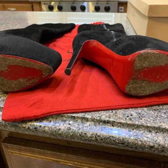 Christian Louboutin Daf Suede Boots! - Picture 11 of 11